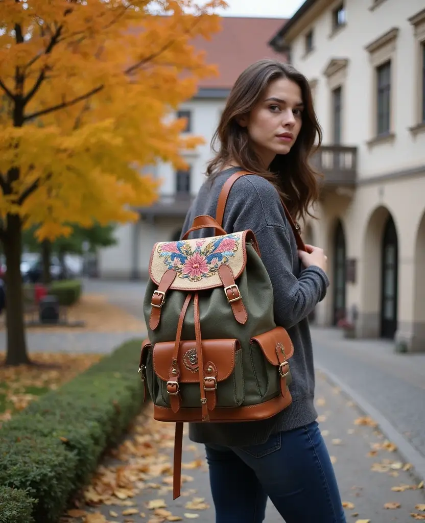 25 Trendy Outfits for Austria in November (Style Alert: #9 Is a Show-Stopper!) 44 what to wear in Austria in November 25 Trendy Outfits for Austria in November (Style Alert: #9 Is a Show-Stopper!) - 21. Fun and Functional Backpacks
