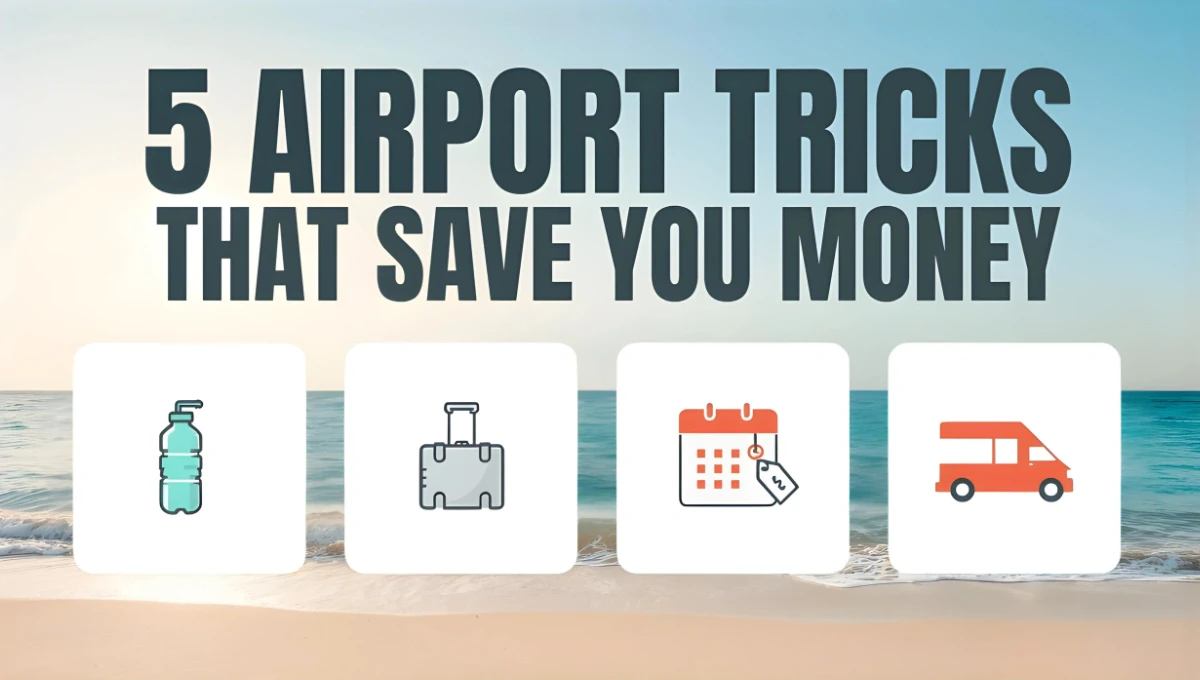 5 AIRPORT TRICKS THAT SAVE YOU MONEY