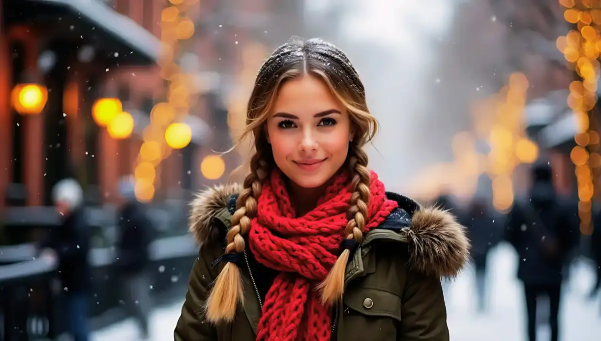 Winter Hair Braid Style for NYC Trip ❄️ The Chic Look You’ll Want for Every Photo