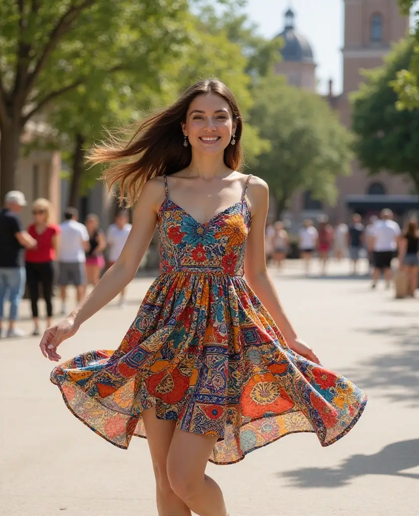 10 Stunning Hoco Dresses Perfect for Your Travel Adventures (You Won't Believe #3!) 32 best Hoco dresses for travel 10 Stunning Hoco Dresses Perfect for Your Travel Adventures (You Won't Believe #3!) - 6. The Bold Printed Dress