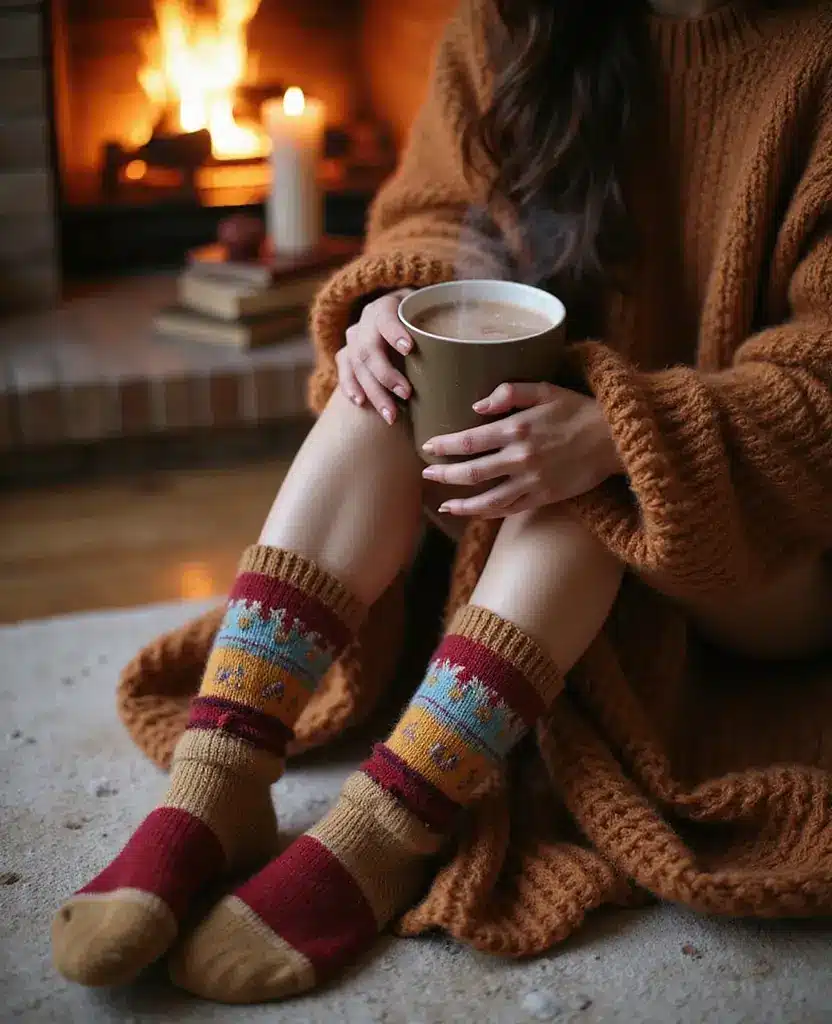 15 Cozy Outfit Ideas to Elevate Your Austrian Winter Wardrobe This December! 22 what to wear in Austria in December 15 Cozy Outfit Ideas to Elevate Your Austrian Winter Wardrobe This December! - 11. Warm Wool Socks