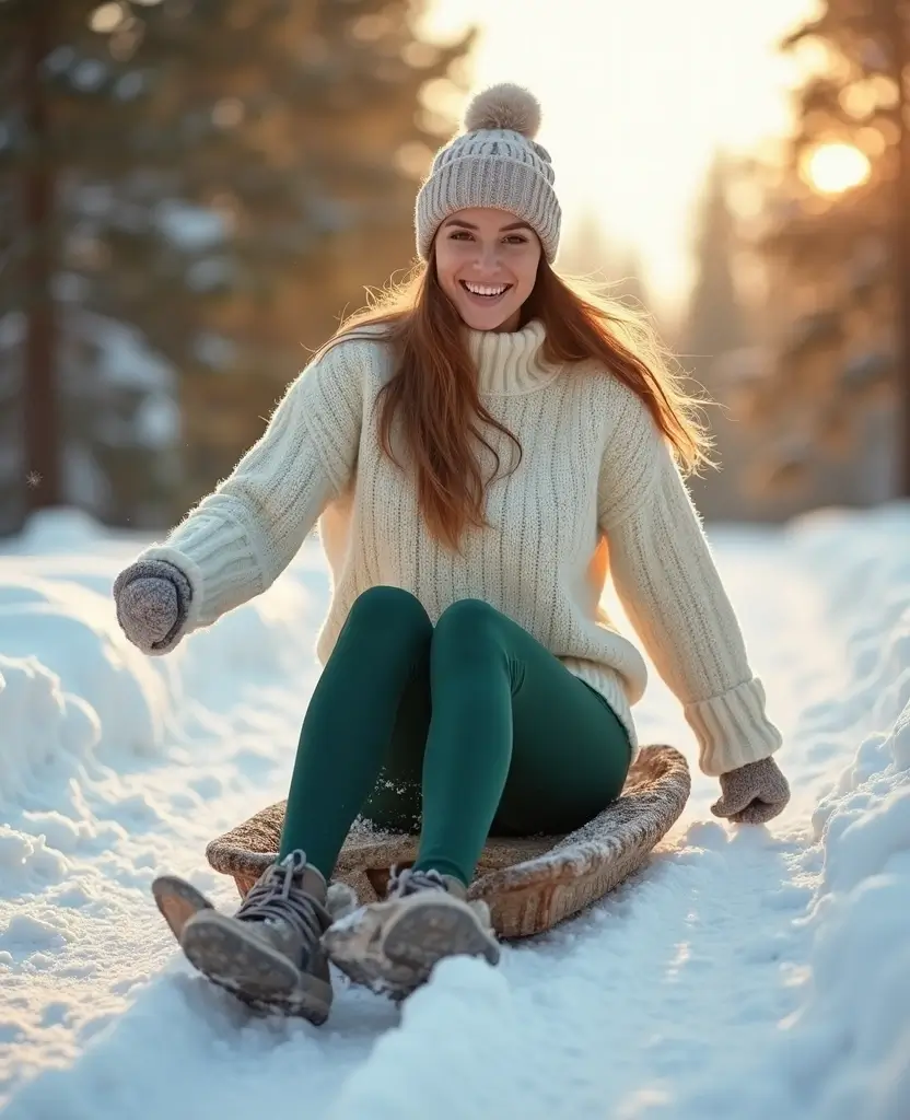 15 Cozy Outfit Ideas to Elevate Your Austrian Winter Wardrobe This December! 10 what to wear in Austria in December 15 Cozy Outfit Ideas to Elevate Your Austrian Winter Wardrobe This December! - 5. Warm Leggings