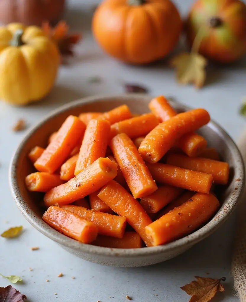 15 Healthy Thanksgiving Recipes That Will Make You Forget About the Calories (You’ll Love #7!) 64 healthy Thanksgiving recipes 15 Healthy Thanksgiving Recipes That Will Make You Forget About the Calories (You’ll Love #7!) - 10. Maple Glazed Carrots