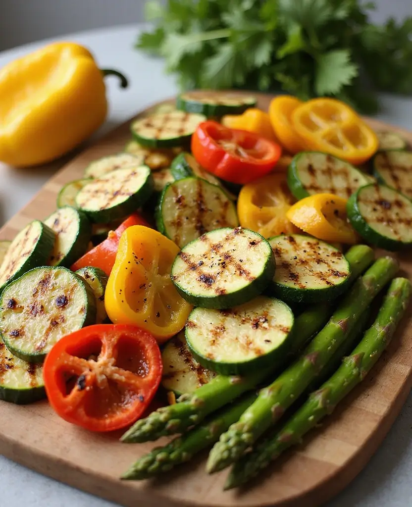 15 Healthy Thanksgiving Recipes That Will Make You Forget About the Calories (You’ll Love #7!) 92 healthy Thanksgiving recipes 15 Healthy Thanksgiving Recipes That Will Make You Forget About the Calories (You’ll Love #7!) - 14. Grilled Vegetable Platter