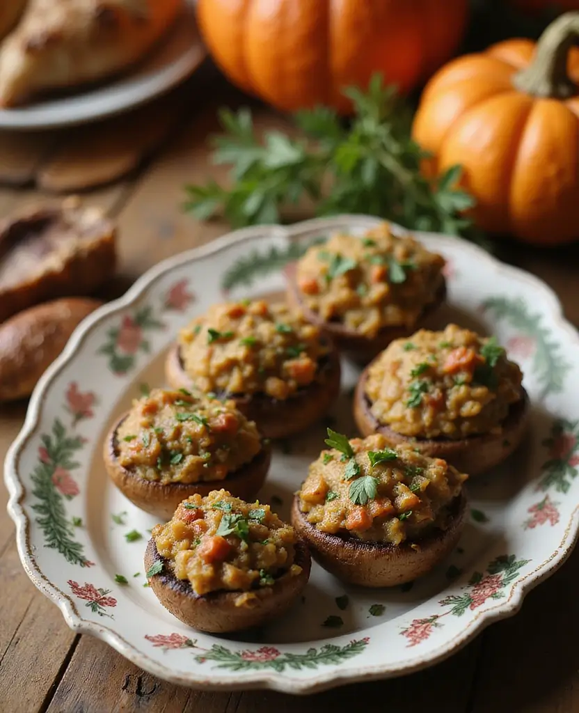 15 Healthy Thanksgiving Recipes That Will Make You Forget About the Calories (You’ll Love #7!) 29 healthy Thanksgiving recipes 15 Healthy Thanksgiving Recipes That Will Make You Forget About the Calories (You’ll Love #7!) - 5. Spinach and Feta Stuffed Mushrooms