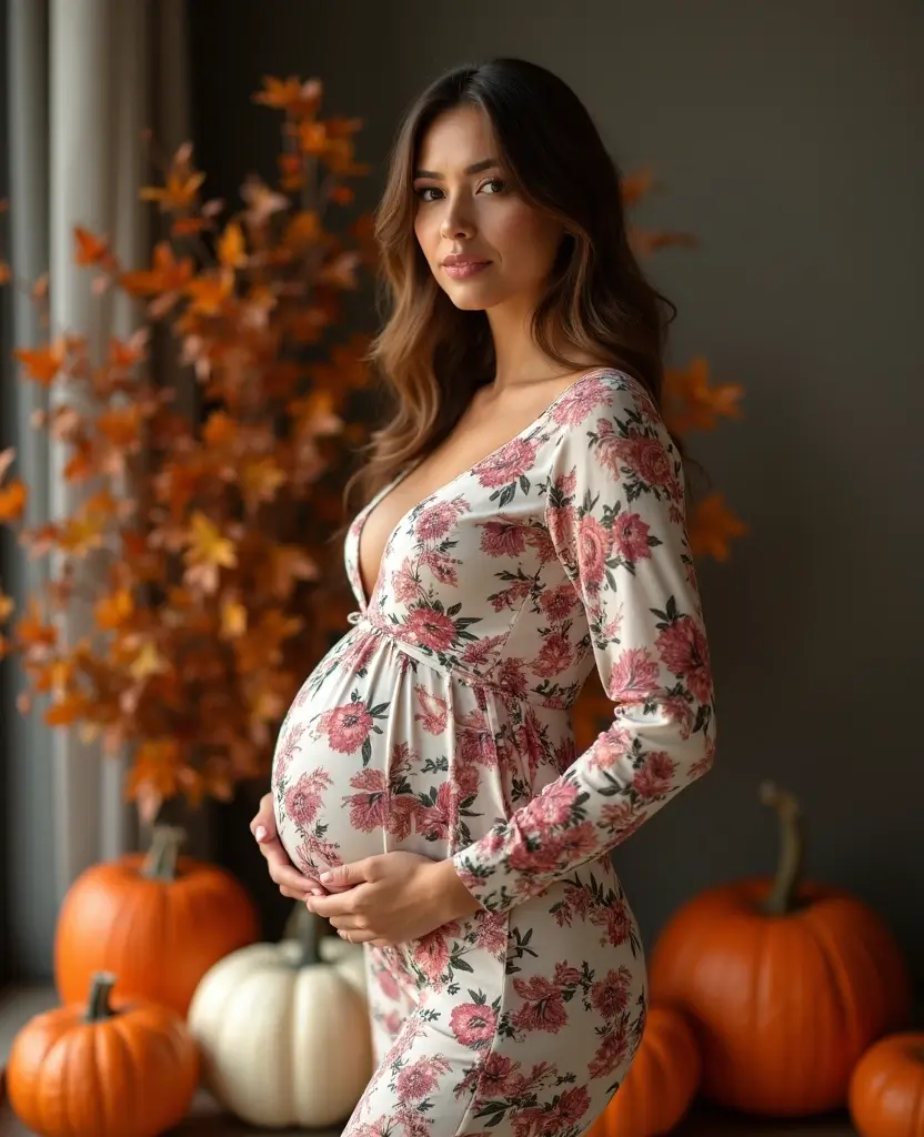 15 Thanksgiving Outfits for Pregnant Women That Are Cute, Cozy, and Chic (#3 Will Surprise You!) 15 Thanksgiving outfits for pregnant women 15 Thanksgiving Outfits for Pregnant Women That Are Cute, Cozy, and Chic (#3 Will Surprise You!) - 3. Surprising Jumpsuit Look