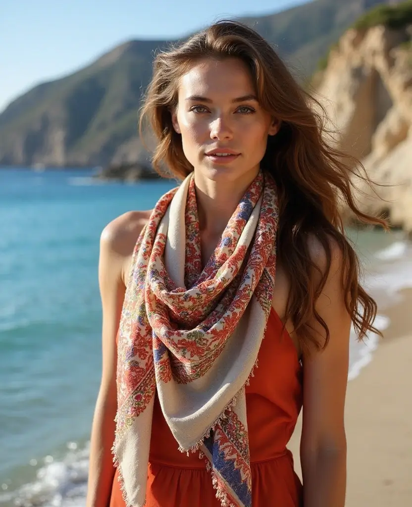 15 Trendy December Fashion Ideas for Your Trip to Greece (You Can't Miss #8!) 21 what to wear in Greece in December 15 Trendy December Fashion Ideas for Your Trip to Greece (You Can't Miss #8!) - 11. Soft Pashmina Scarves
