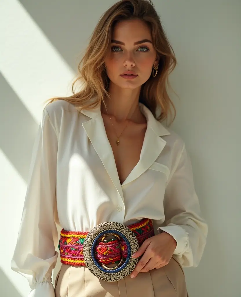 20 December Fashion Trends in Italy That Every Traveler Should Follow! 13 What to Wear in Italy in December 20 December Fashion Trends in Italy That Every Traveler Should Follow! - 13. Statement Belts