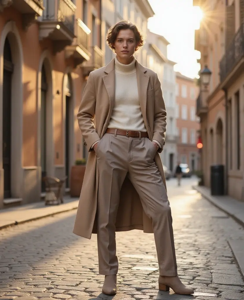 20 December Fashion Trends in Italy That Every Traveler Should Follow! 2 What to Wear in Italy in December 20 December Fashion Trends in Italy That Every Traveler Should Follow! - 2. Chic Layered Neutrals