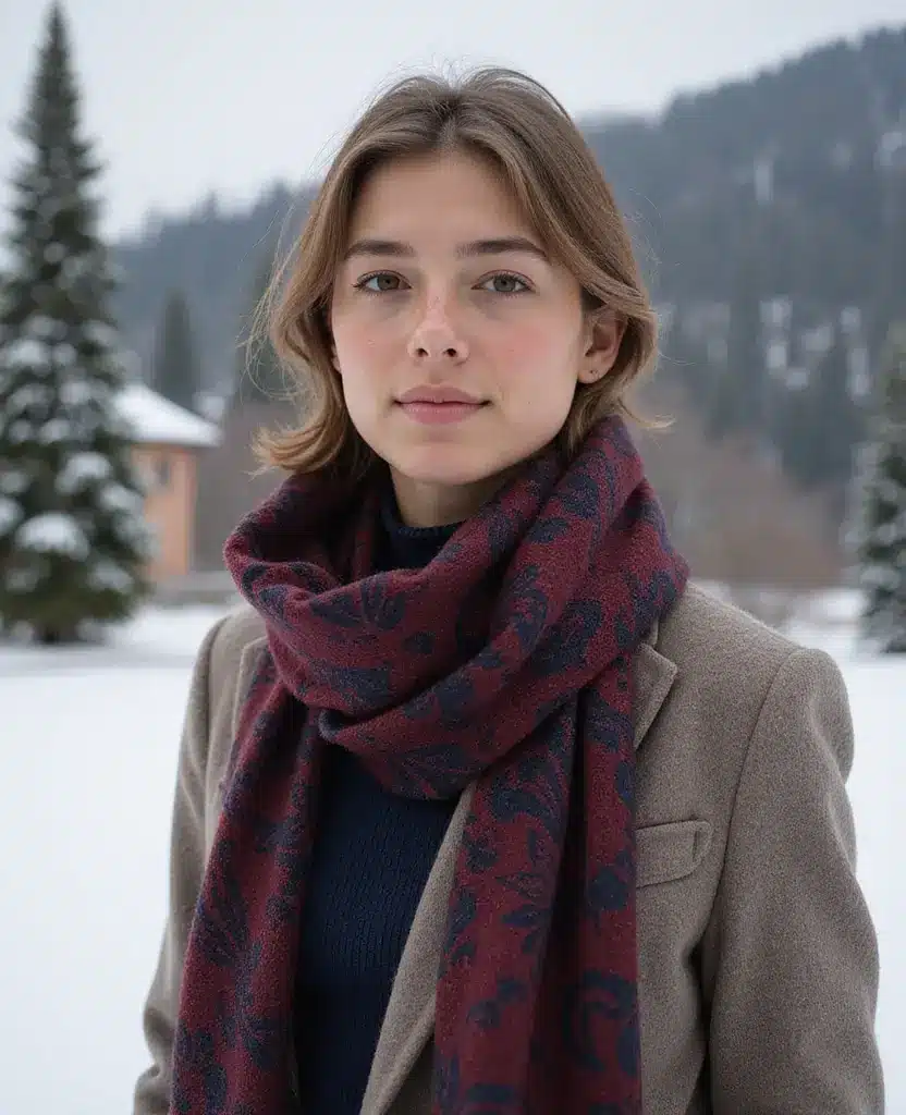 20 December Fashion Trends in Italy That Every Traveler Should Follow! 5 What to Wear in Italy in December 20 December Fashion Trends in Italy That Every Traveler Should Follow! - 5. Elegant Scarves