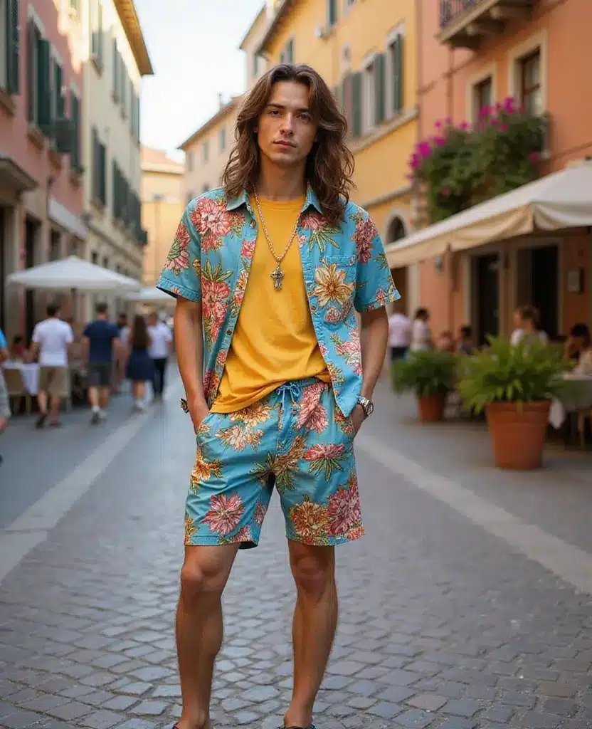 20 December Fashion Trends in Italy That Every Traveler Should Follow! 9 What to Wear in Italy in December 20 December Fashion Trends in Italy That Every Traveler Should Follow! - 9. Playful Patterns