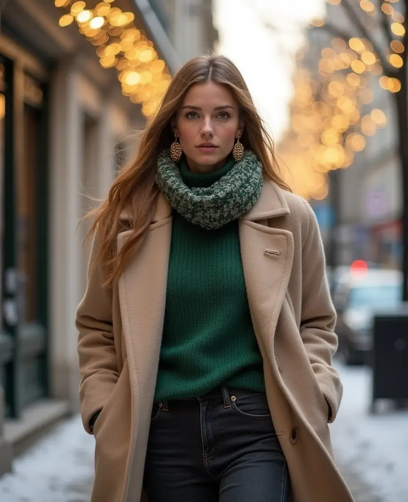 20 Stunning Looks to Inspire Your December London Wardrobe (Wait Until You See #11!) 19 what to wear in London in December 20 Stunning Looks to Inspire Your December London Wardrobe (Wait Until You See #11!) - 10. Festive Accessories