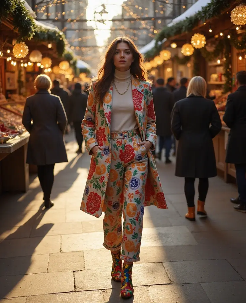 20 Stunning Looks to Inspire Your December London Wardrobe (Wait Until You See #11!) 35 what to wear in London in December 20 Stunning Looks to Inspire Your December London Wardrobe (Wait Until You See #11!) - 18. Quirky Prints