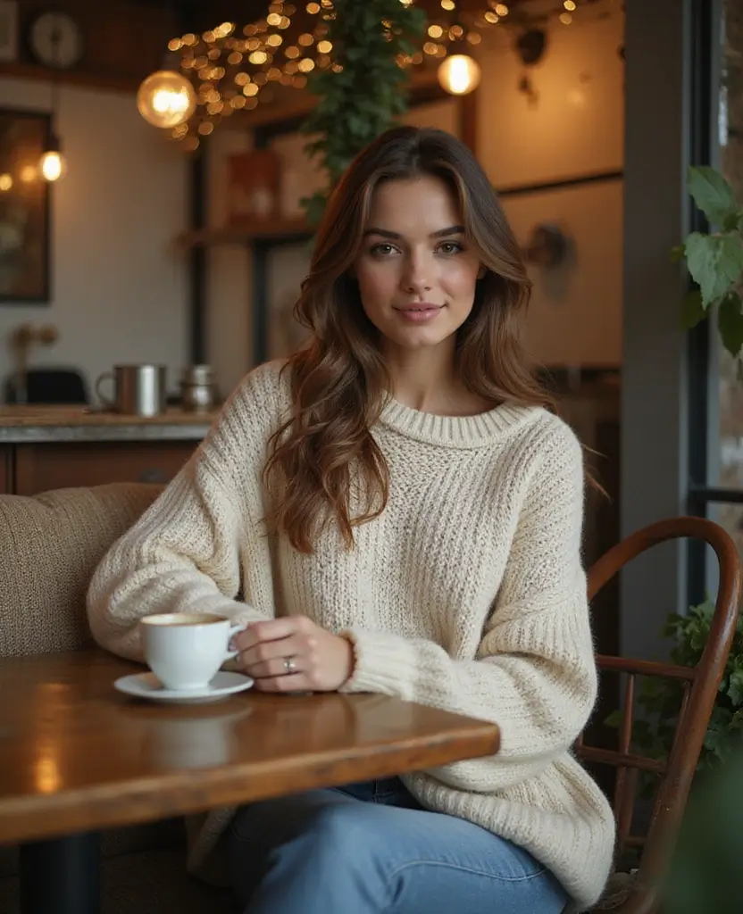 20 Stunning Looks to Inspire Your December London Wardrobe (Wait Until You See #11!) 3 what to wear in London in December 20 Stunning Looks to Inspire Your December London Wardrobe (Wait Until You See #11!) - 2. Cozy Oversized Sweaters