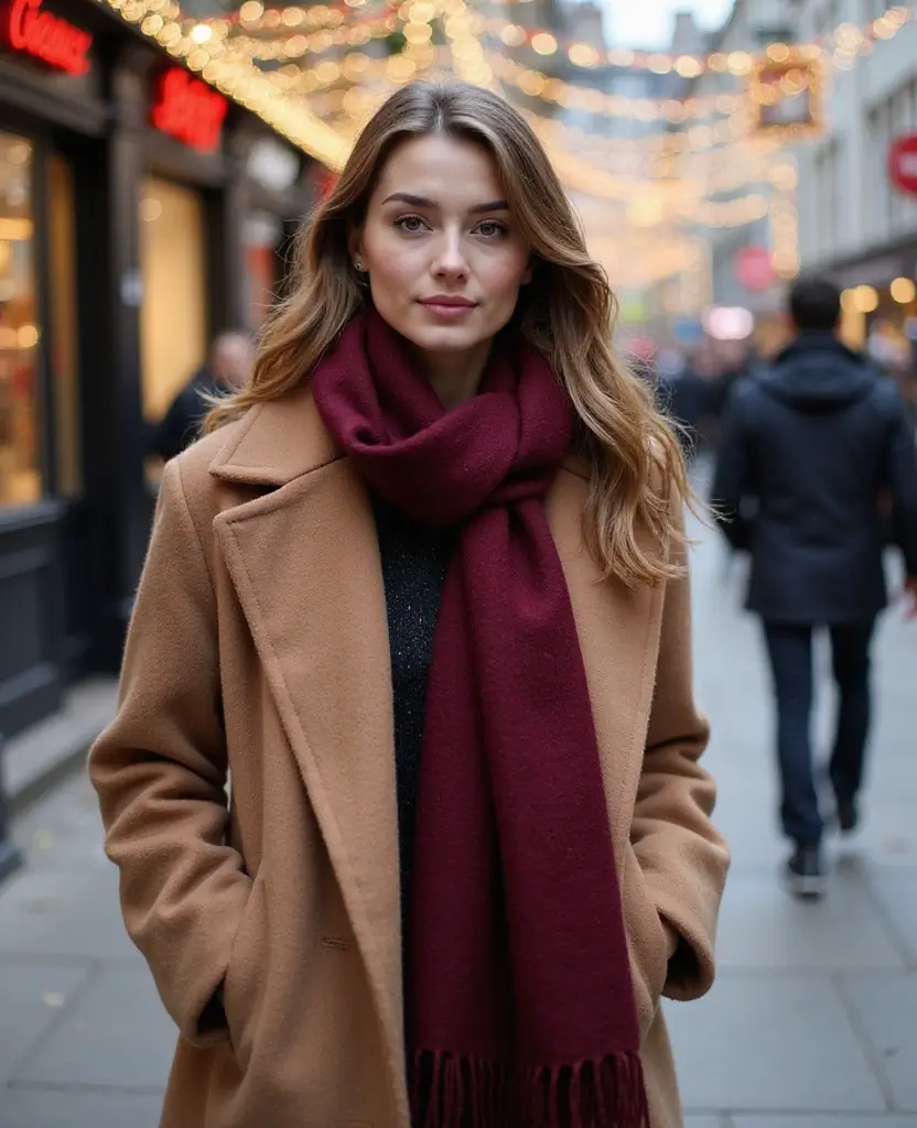 20 Stunning Looks to Inspire Your December London Wardrobe (Wait Until You See #11!) 9 what to wear in London in December 20 Stunning Looks to Inspire Your December London Wardrobe (Wait Until You See #11!) - 5. Layered Scarf Styles