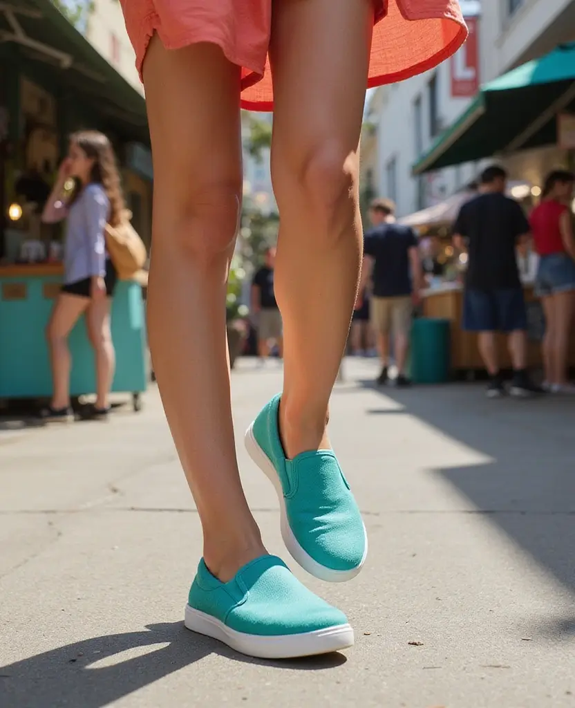 22 Trendy Yet Comfortable Fashion Choices for December in San Francisco (Warning: #13 Is Bold!) 14 what to wear in San Francisco in December 22 Trendy Yet Comfortable Fashion Choices for December in San Francisco (Warning: #13 Is Bold!) - 14. Comfy Slip-On Sneakers