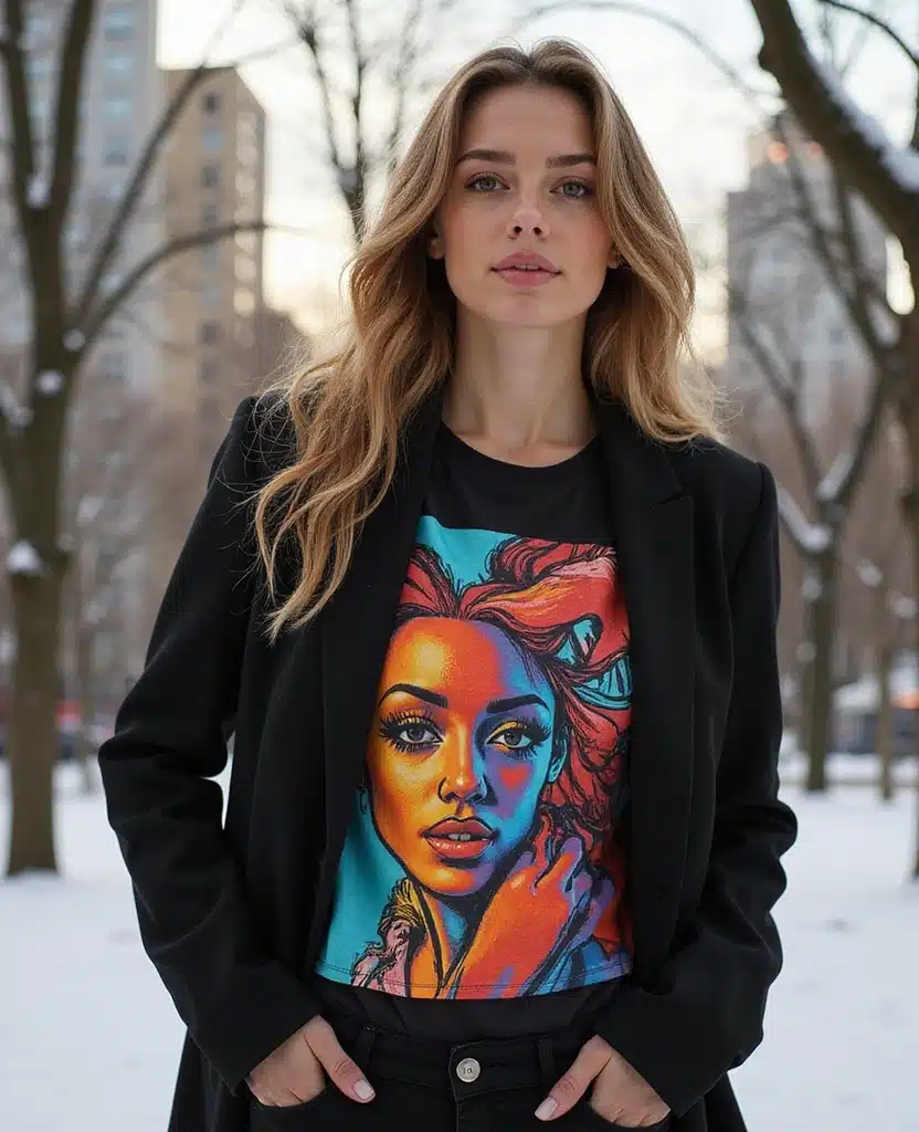 22 Trendy Yet Comfortable Fashion Choices for December in San Francisco (Warning: #13 Is Bold!) 19 what to wear in San Francisco in December 22 Trendy Yet Comfortable Fashion Choices for December in San Francisco (Warning: #13 Is Bold!) - 19. Fun Graphic Tees