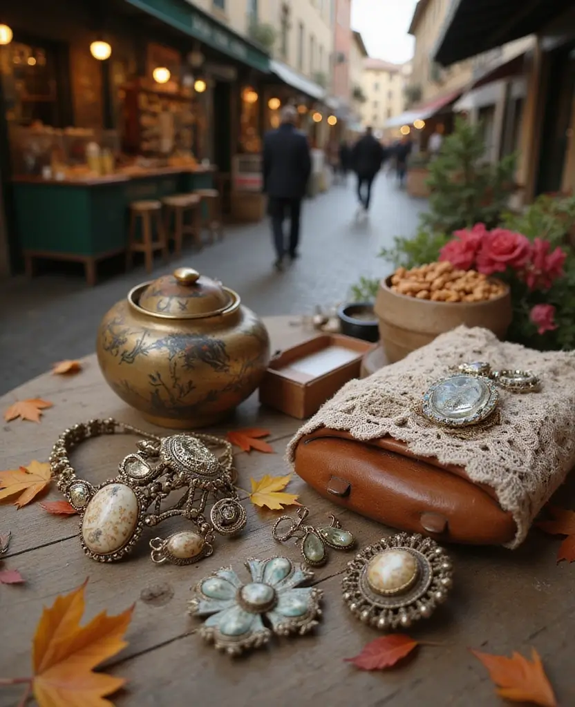 Fall in Love with Italy: 12 Fashion Essentials for November Travelers! 17 what to wear in Italy in November Fall in Love with Italy: 12 Fashion Essentials for November Travelers! - 9. Vintage Accessories