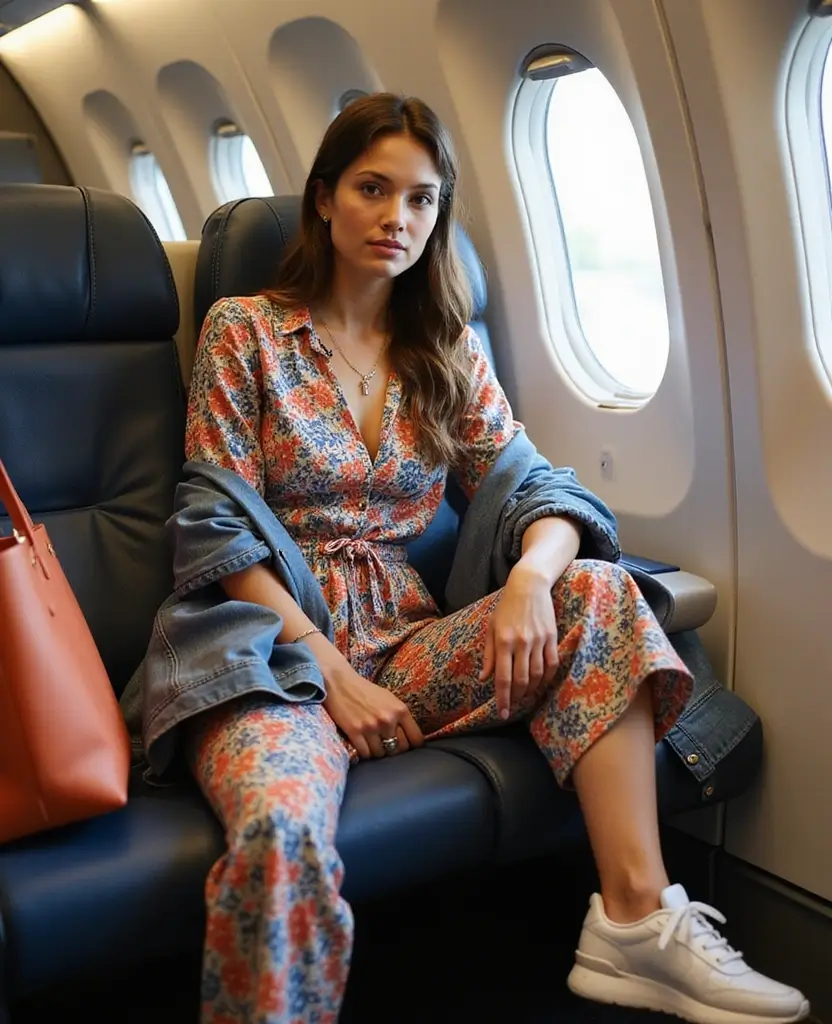 10 Travel Outfit Ideas That Will Make You the Most Stylish Tourist on the Block! 1 Best Travel Outfit Ideas 10 Travel Outfit Ideas That Will Make You the Most Stylish Tourist on the Block! - 1. Effortless Chic: The Classic Jumpsuit