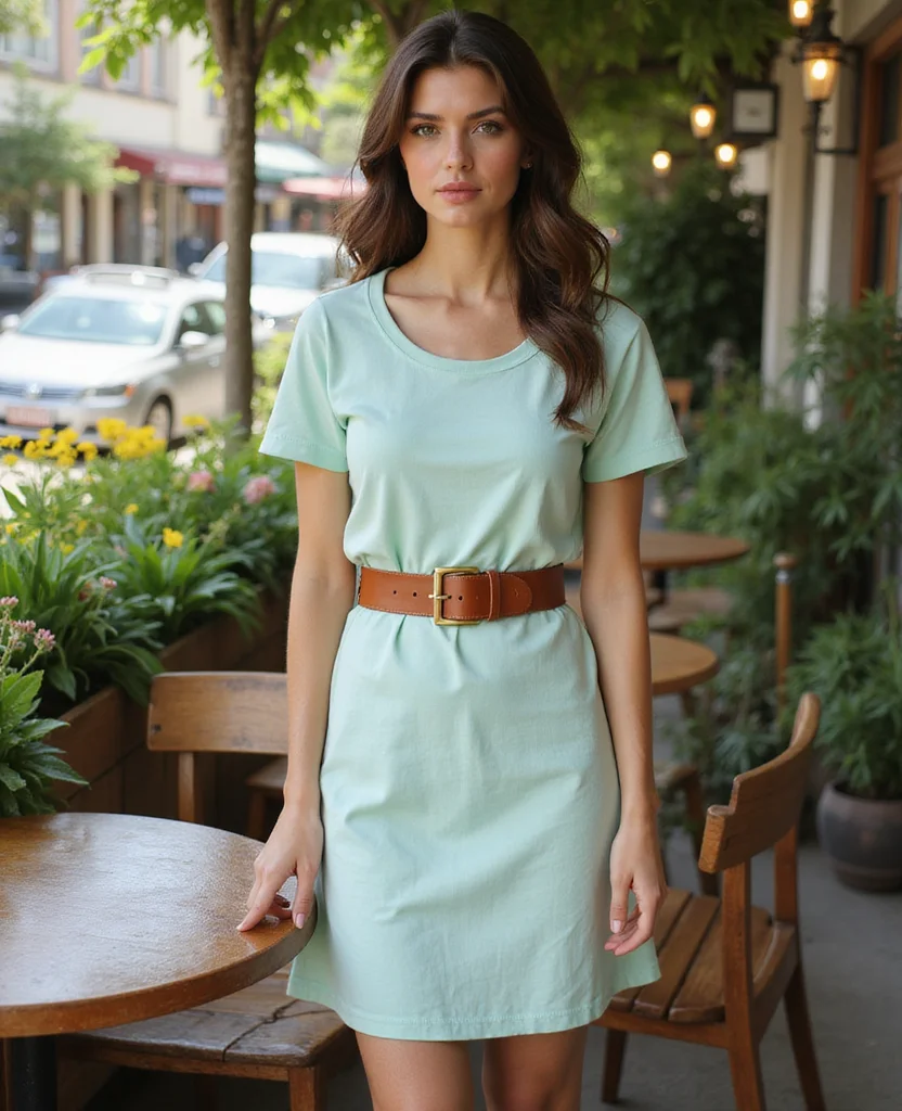 10 Travel Outfit Ideas That Will Make You the Most Stylish Tourist on the Block! 21 Best Travel Outfit Ideas 10 Travel Outfit Ideas That Will Make You the Most Stylish Tourist on the Block! - 5. Cute and Comfy: The T-Shirt Dress