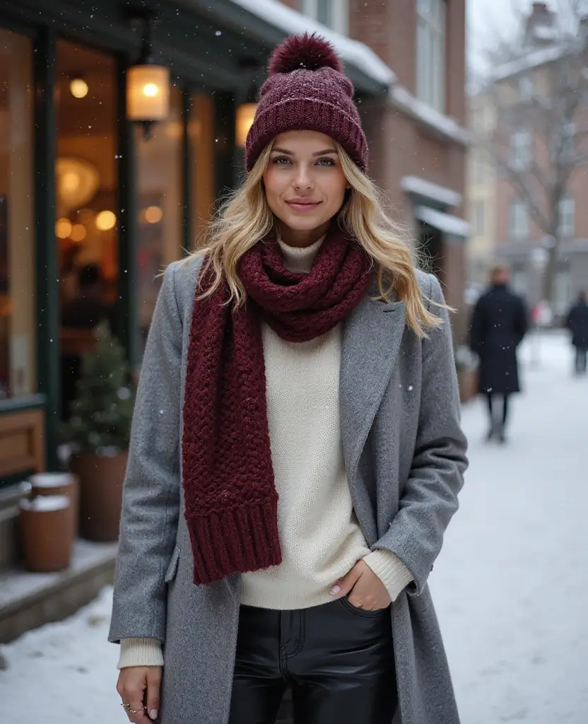 15 Chic Outfit Ideas for Every Season in Copenhagen (Get Ready for #6!) 1 what to wear in Copenhagen all year round 15 Chic Outfit Ideas for Every Season in Copenhagen (Get Ready for #6!) - 1. Layered Elegance for Winter