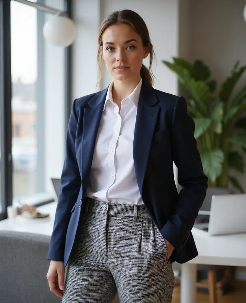 15 Chic Outfit Ideas for Every Season in Copenhagen (Get Ready for #6!) 31 what to wear in Copenhagen all year round 15 Chic Outfit Ideas for Every Season in Copenhagen (Get Ready for #6!) - 11. Preppy Chic for Work