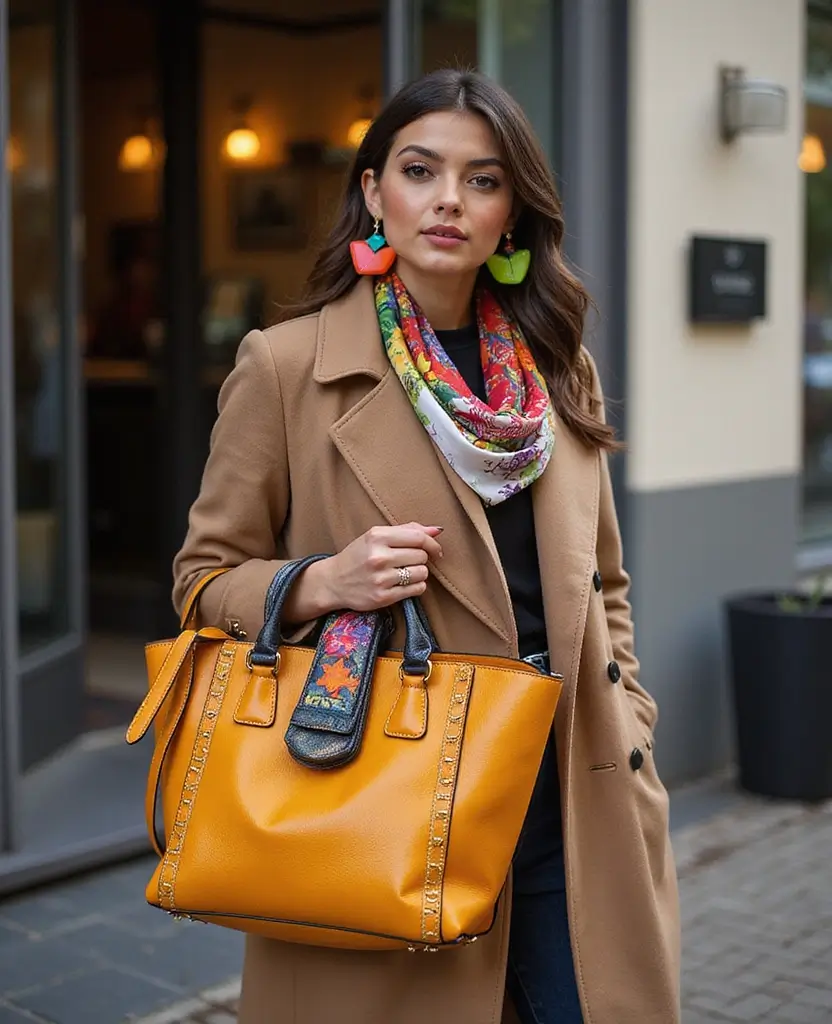 15 Chic Outfit Ideas for Every Season in Copenhagen (Get Ready for #6!) 40 what to wear in Copenhagen all year round 15 Chic Outfit Ideas for Every Season in Copenhagen (Get Ready for #6!) - 15. Bold Accessories to Elevate Any Outfit