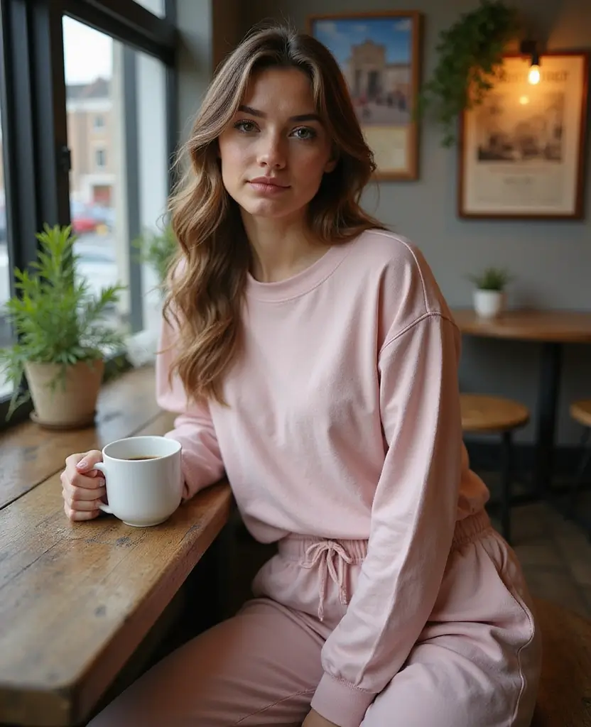 15 Effortlessly Stylish Casual Outfits for Exploring Edinburgh (You'll Love #10!) 8 what to wear in Edinburgh all year round 15 Effortlessly Stylish Casual Outfits for Exploring Edinburgh (You'll Love #10!) - 4. Comfy Joggers and a Stylish Top