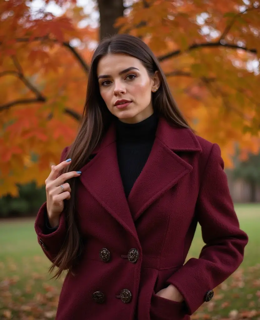 15 Must-Have Travel Outfits for Fall That'll Turn Heads Everywhere! 25 must-have travel outfits for fall 15 Must-Have Travel Outfits for Fall 2025 That'll Turn Heads Everywhere! - 5. Statement Coats: Wrap Yourself in Elegance