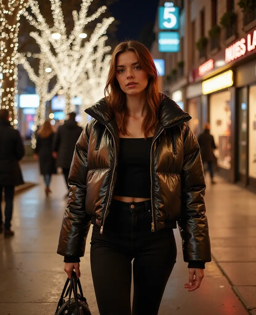 19 Stunning Looks for Your December Trip to Barcelona (You Won't Believe #5!) 13 what to wear in Barcelona in December 19 Stunning Looks for Your December Trip to Barcelona (You Won't Believe #5!) - 13. Warm and Snug Puffer Jackets