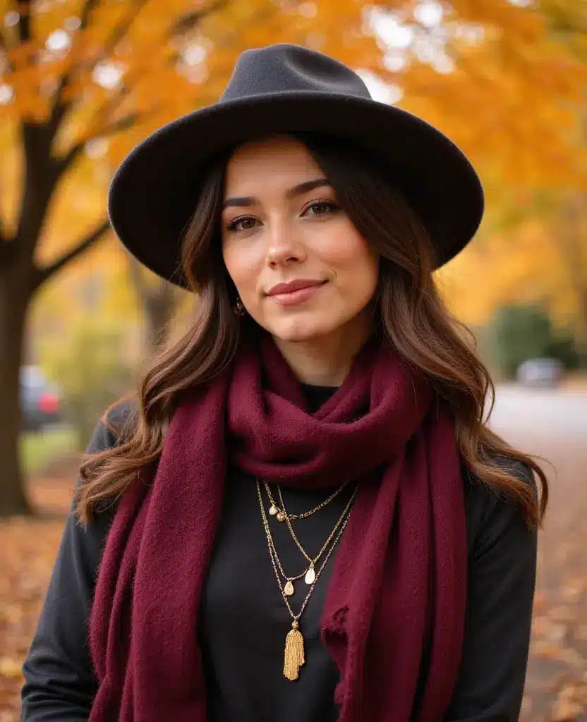 19 Stunning Looks for Your December Trip to Barcelona (You Won't Believe #5!) 3 what to wear in Barcelona in December 19 Stunning Looks for Your December Trip to Barcelona (You Won't Believe #5!) - 3. Statement Accessories