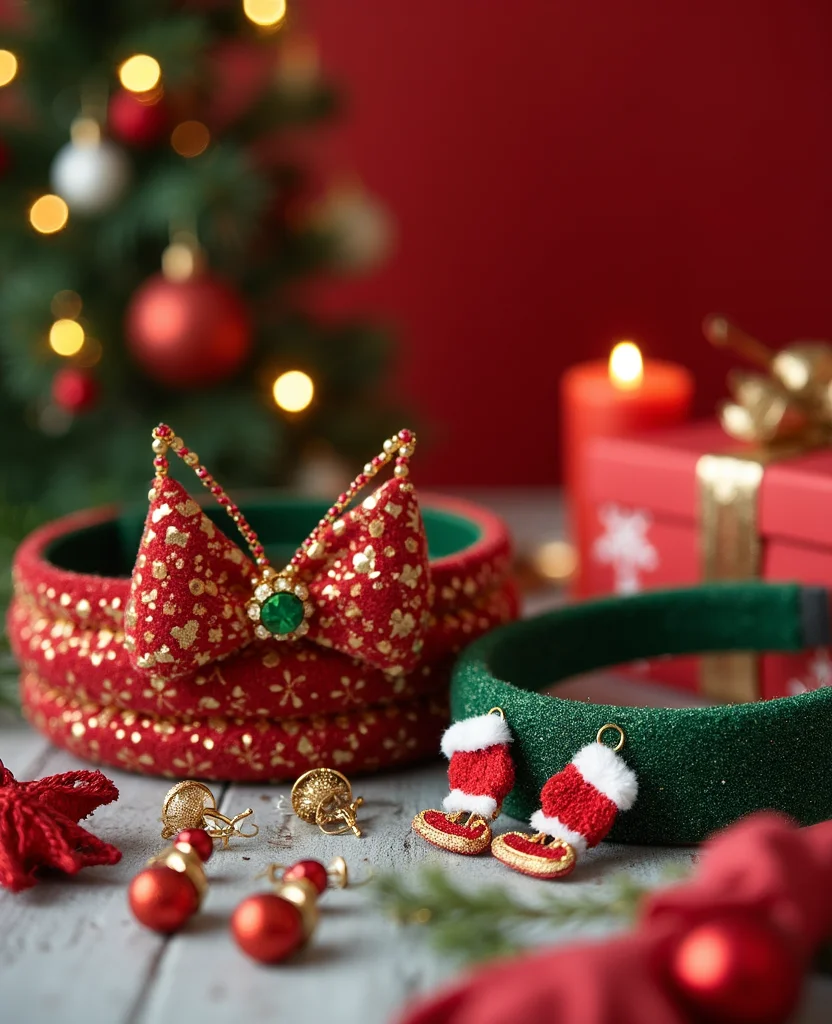 20 Stunning Christmas Dinner Outfit Ideas That’ll Make You the Star of the Night! 13 Christmas Dinner Outfit Ideas 20 Stunning Christmas Dinner Outfit Ideas That’ll Make You the Star of the Night! - 13. Holiday-Themed Accessories