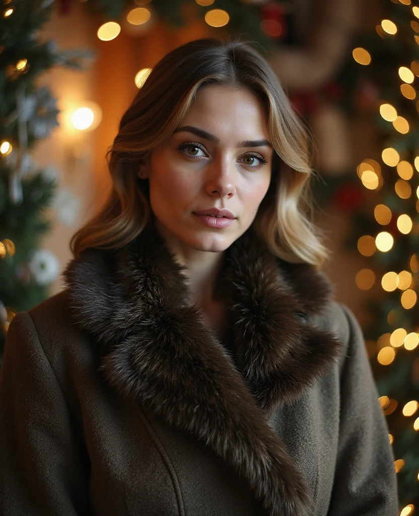 20 Stunning Christmas Dinner Outfit Ideas That’ll Make You the Star of the Night! 18 Christmas Dinner Outfit Ideas 20 Stunning Christmas Dinner Outfit Ideas That’ll Make You the Star of the Night! - 18. Fur-Trimmed Looks