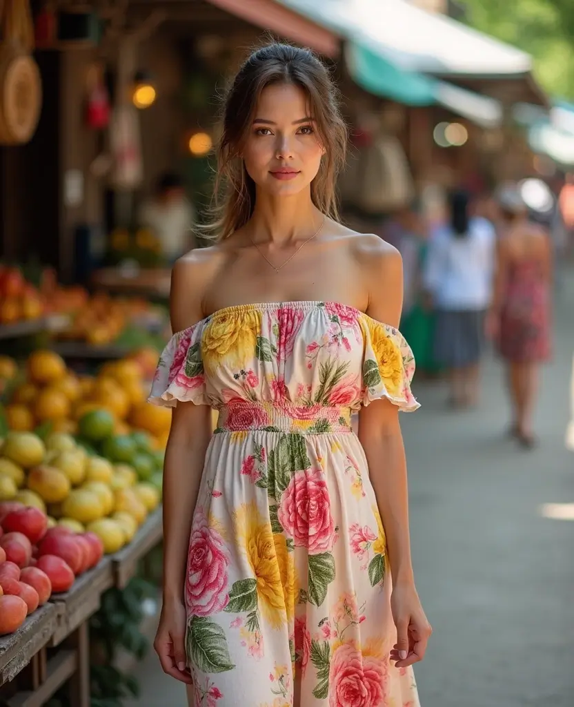 21 Gorgeous Thailand Vacation Outfits for December That Will Turn Heads! 1 what to wear in Thailand in December 21 Gorgeous Thailand Vacation Outfits for December That Will Turn Heads! - 1. Flowing Maxi Dresses