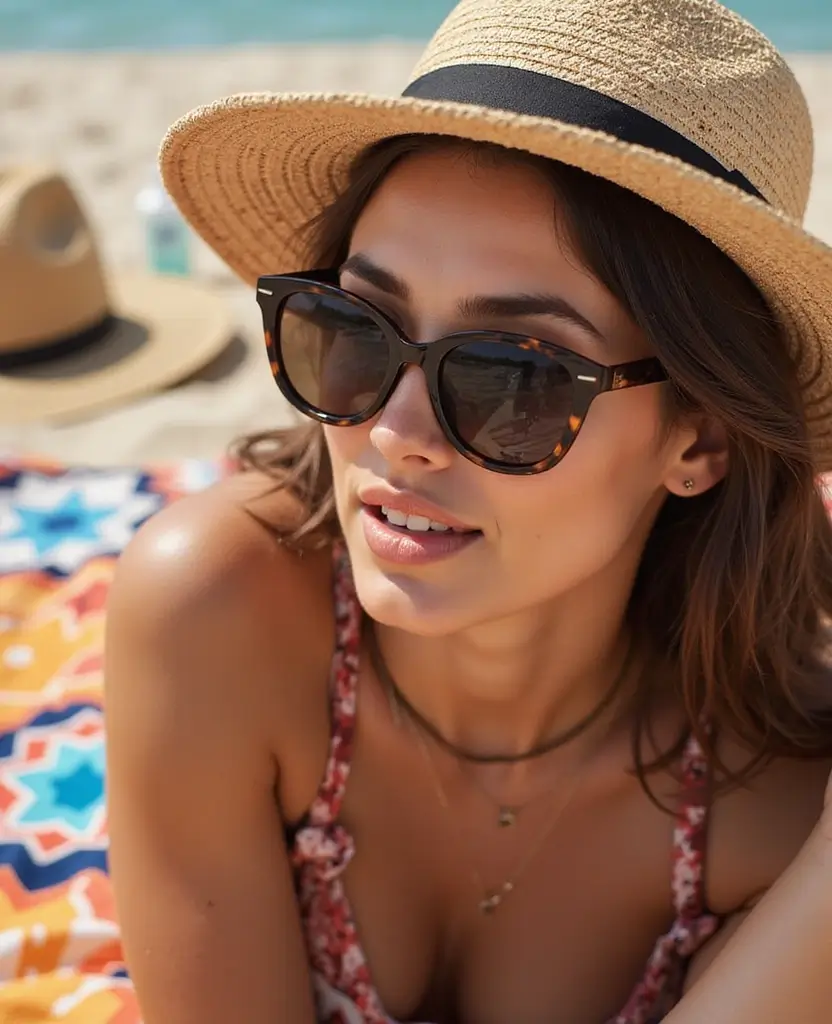 21 Gorgeous Thailand Vacation Outfits for December That Will Turn Heads! 13 what to wear in Thailand in December 21 Gorgeous Thailand Vacation Outfits for December That Will Turn Heads! - 13. Chic Sunglasses