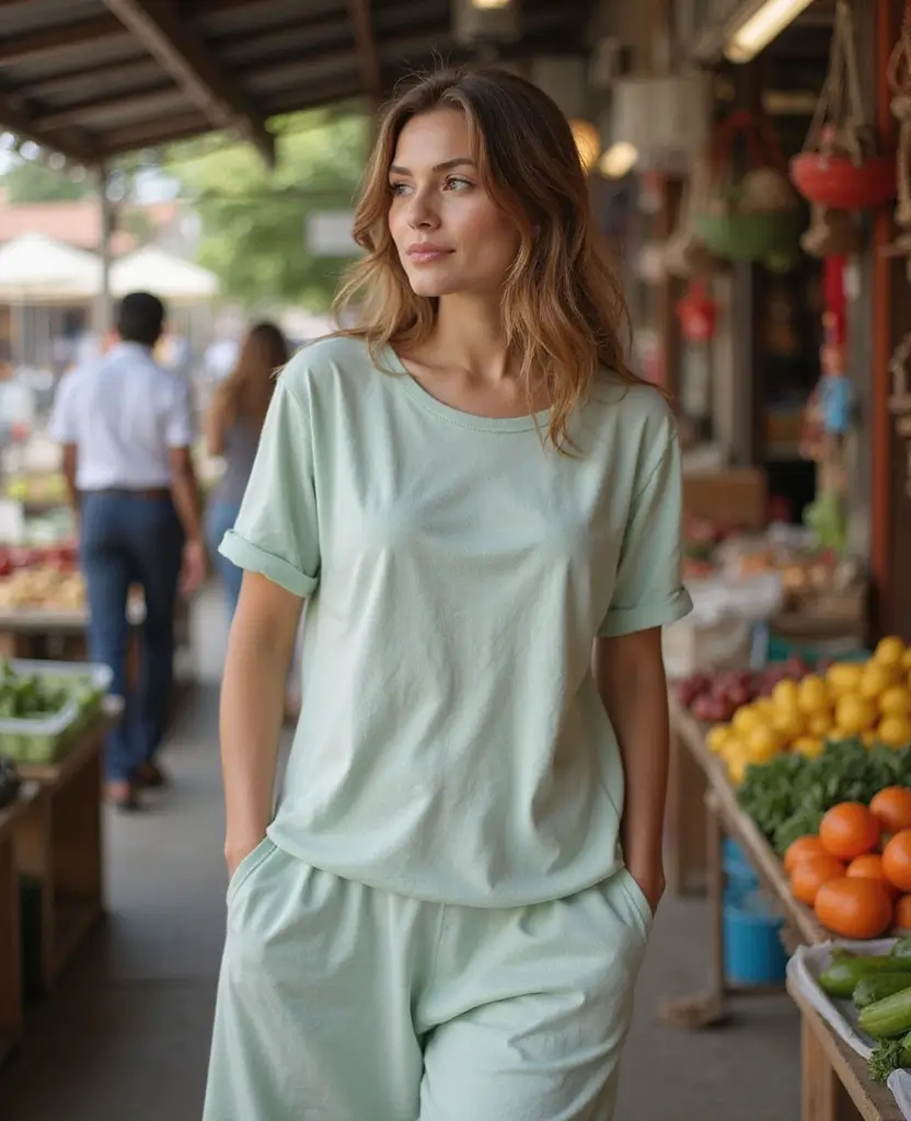 21 Gorgeous Thailand Vacation Outfits for December That Will Turn Heads! 9 what to wear in Thailand in December 21 Gorgeous Thailand Vacation Outfits for December That Will Turn Heads! - 9. Casual T-Shirt Dresses