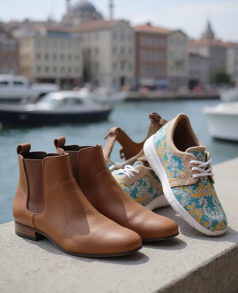15 Perfect Istanbul Packing Tips: What to Wear All Year Long (You'll Thank Us for #7!) 14 what to wear in Istanbul all year round The Perfect Istanbul Packing List: What to Wear All Year Long (You'll Thank Us for #7!) - 6. Footwear Finesse: Style Meets Comfort