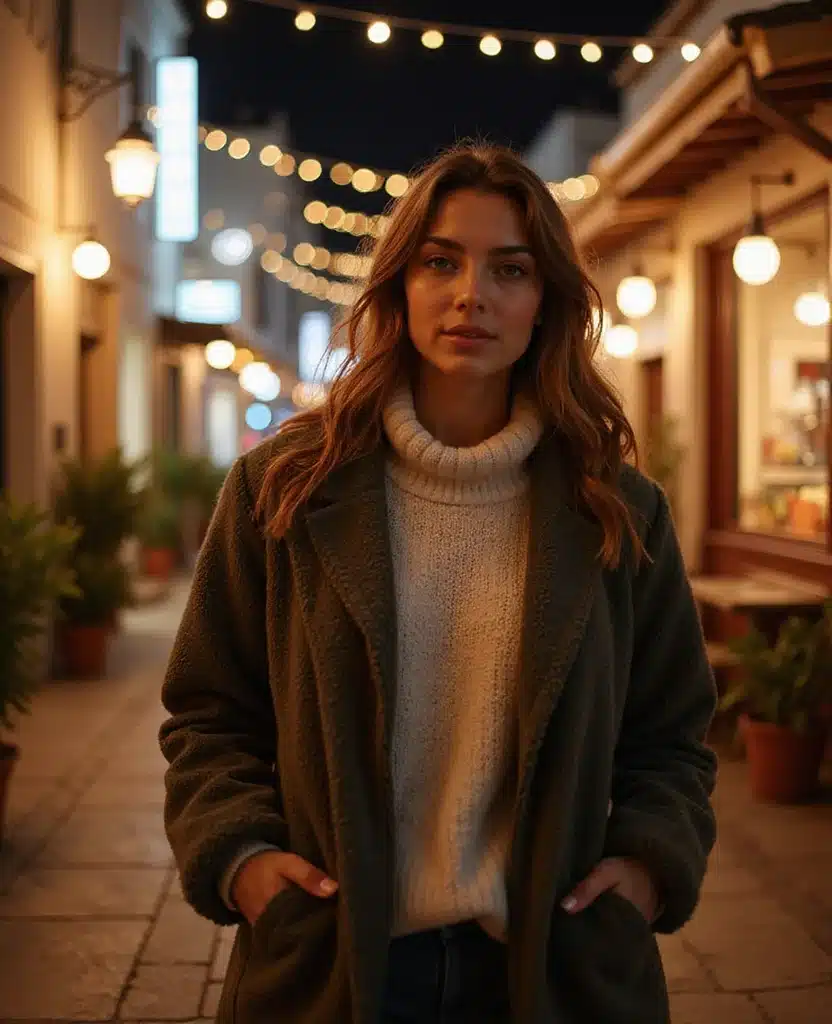 15 Chic February Travel Outfits for Greece That'll Turn Heads! 96 What to wear in Greece in February 15 Chic February Travel Outfits for Greece That'll Turn Heads! - 14. Cozy Layering with Fleece and Packable Jacket 1