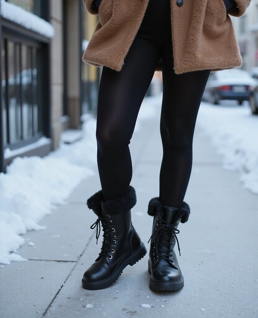 15 Cold Weather Outfits for Exploring Vienna in January (You’ll Want to Steal #6!) 29 What to wear in Vienna in January 15 Cold Weather Outfits for Exploring Vienna in January (You’ll Want to Steal #6!) - 5. Stylish Snow Boots