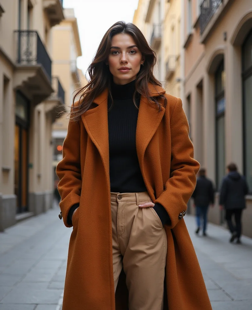 15 January Outfit Ideas for Barcelona That Will Turn Heads! 22 What to wear in Barcelona in January 15 January Outfit Ideas for Barcelona That Will Turn Heads! - 4. Statement Outerwear