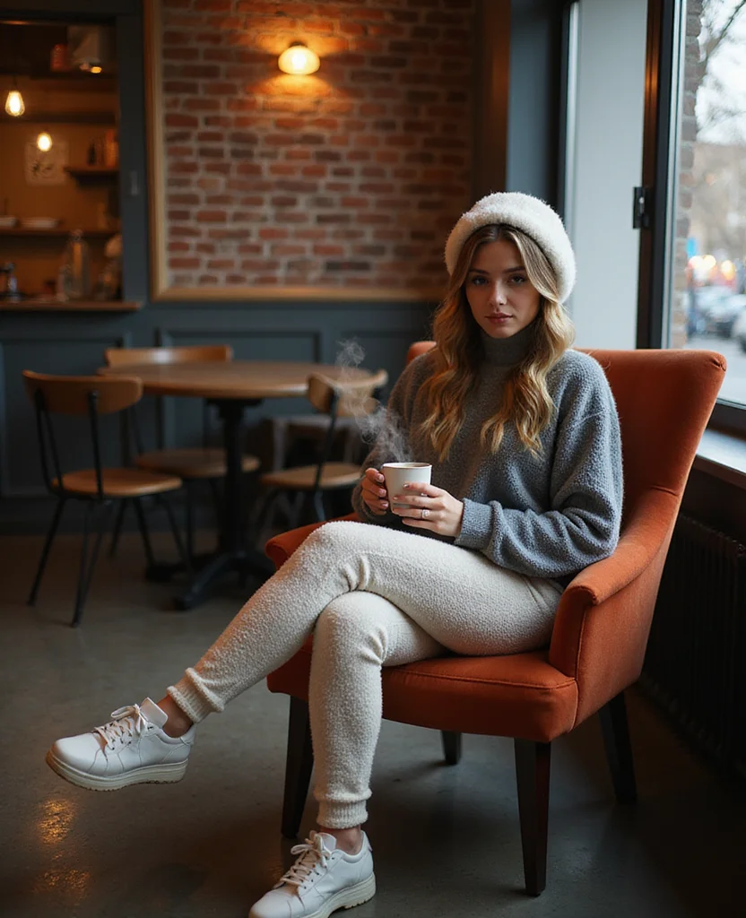 15 Stunning Winter Wear Ideas for Your Budapest Adventure in January! 89 What to wear in Budapest in January 15 Stunning Winter Wear Ideas for Your Budapest Adventure in January! - 13. Cozy Fleece-Lined Leggings