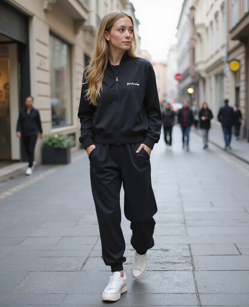 21 Chic Istanbul Winter Outfits That Will Inspire Your Next Trip! 89 What to wear in Istanbul in January 21 Chic Istanbul Winter Outfits That Will Inspire Your Next Trip! - 13. Comfy Tracksuits with Trendy Sneakers 1