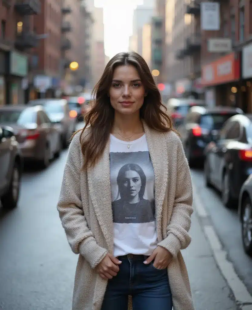 25 February Style Inspirations for Your NYC Trip (Get Ready for #15!) 122 What to wear in NYC in February 25 February Style Inspirations for Your NYC Trip (Get Ready for #15!) - 18. Graphic Tees 1