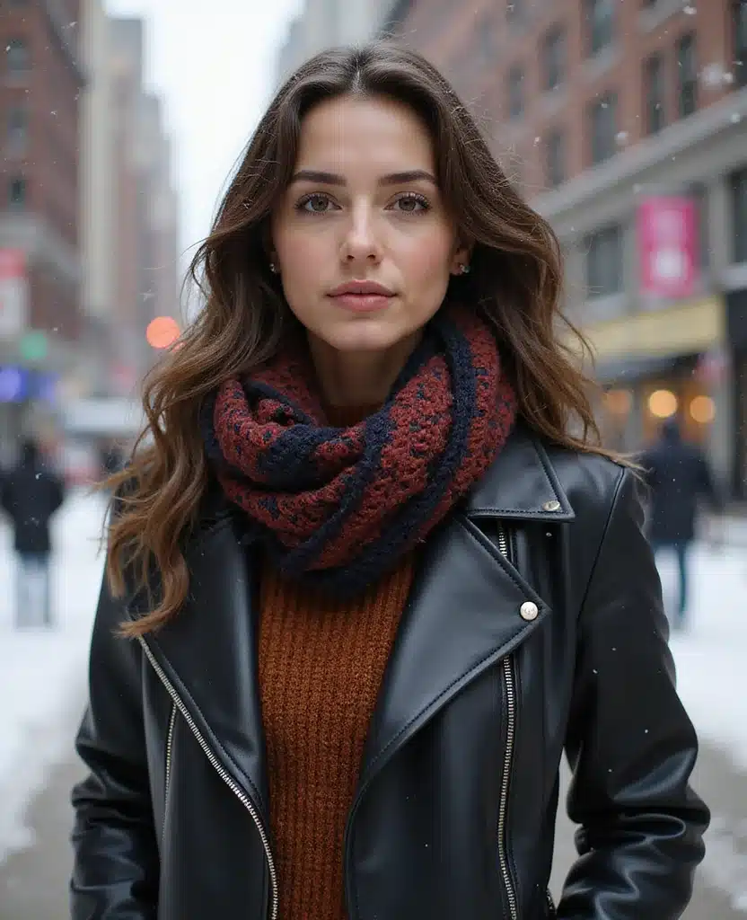 25 February Style Inspirations for Your NYC Trip (Get Ready for #15!) 131 What to wear in NYC in February 25 February Style Inspirations for Your NYC Trip (Get Ready for #15!) - 19. Textured Layers 1