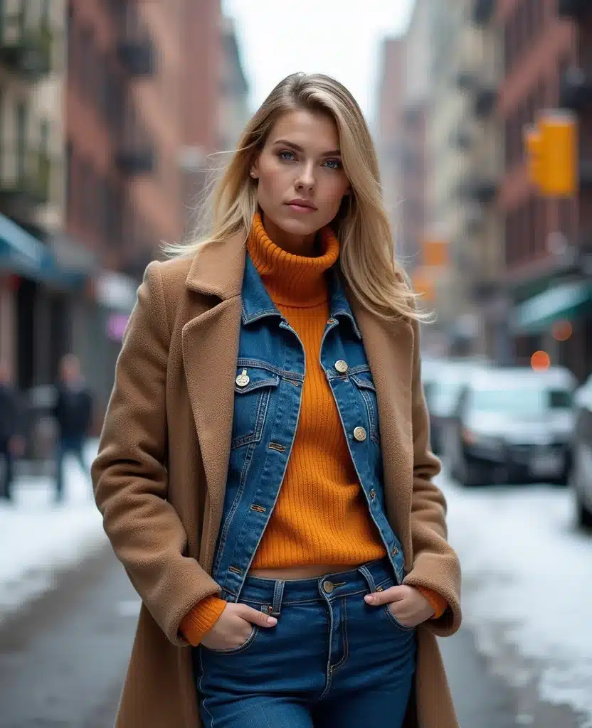 25 February Style Inspirations for Your NYC Trip (Get Ready for #15!) 8 What to wear in NYC in February 25 February Style Inspirations for Your NYC Trip (Get Ready for #15!) - 2. Stylish Layered Looks 1