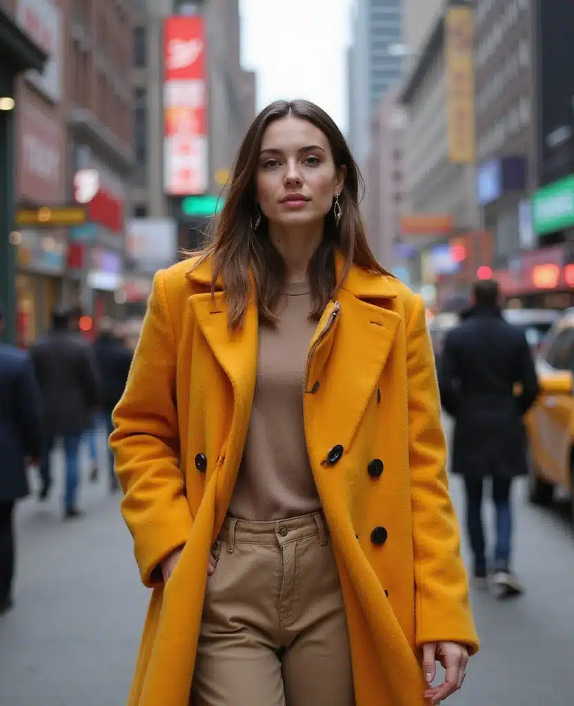 25 February Style Inspirations for Your NYC Trip (Get Ready for #15!) 159 What to wear in NYC in February 25 February Style Inspirations for Your NYC Trip (Get Ready for #15!) - 23. Bright Colors 1