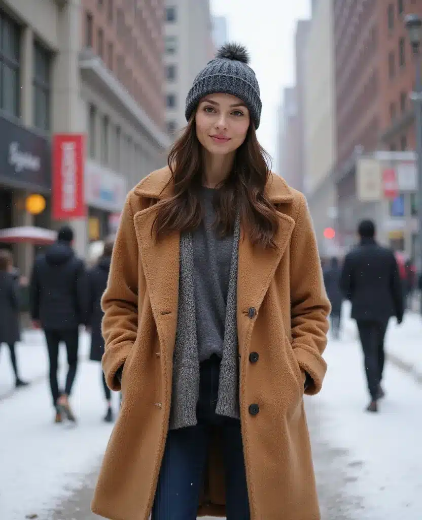 25 February Style Inspirations for Your NYC Trip (Get Ready for #15!) 166 What to wear in NYC in February 25 February Style Inspirations for Your NYC Trip (Get Ready for #15!) - 24. Functional Yet Fashionable 1