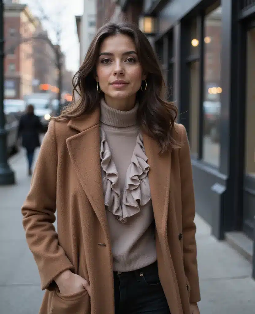 25 February Style Inspirations for Your NYC Trip (Get Ready for #15!) 173 What to wear in NYC in February 25 February Style Inspirations for Your NYC Trip (Get Ready for #15!) - 25. Feminine Touches 1