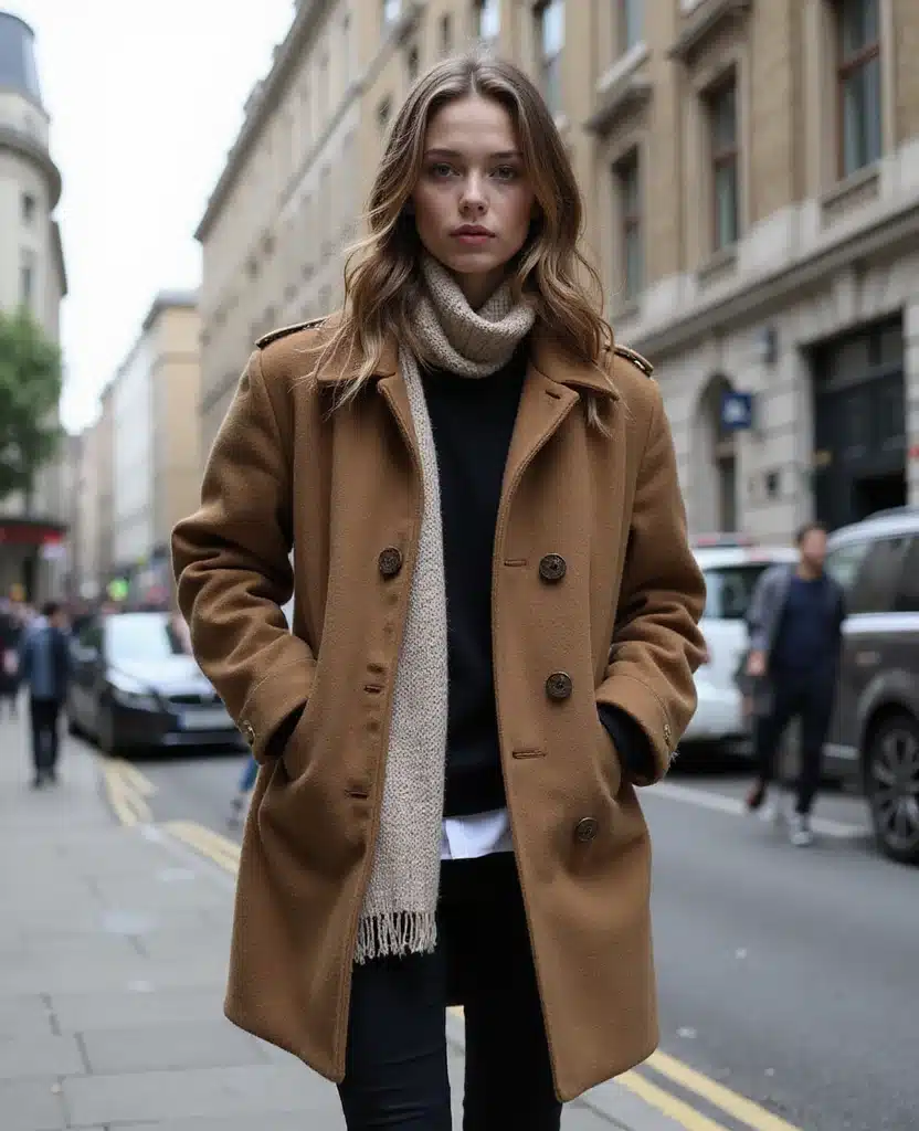 25 Local Style Tips for London February Fashion (Wait Until You See #15!) 71 What to wear in London in February 25 Local Style Tips for London February Fashion (Wait Until You See #15!) - 11. Experiment with Layers 1