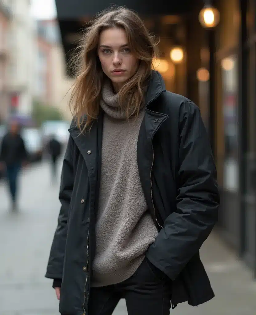 25 Local Style Tips for London February Fashion (Wait Until You See #15!) 143 What to wear in London in February 25 Local Style Tips for London February Fashion (Wait Until You See #15!) - 21. Play with Proportions 1